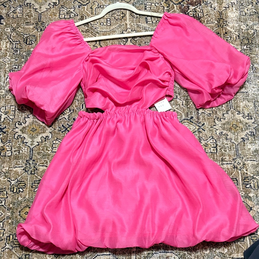 A New Day Vibrant Pink Dress